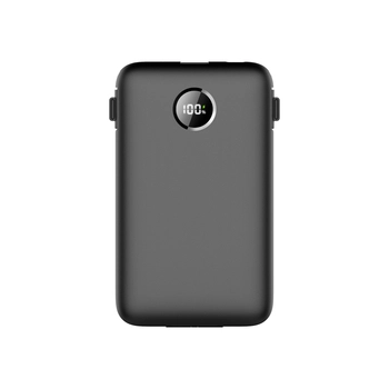 Power Bank 10000 mAh Fast Charge 22,5 W, czarny eg835103