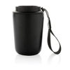 Kubek termiczny Cuppa 380 ml – stal nierdzewna z recyklingu, czarny, szczelny