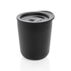 Antybakteryjny kubek termiczny 250 ml czarny, stal nierdzewna i PP, 250ml