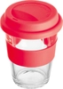 Kubek szklany z pokrywką 300 ml AMANDA