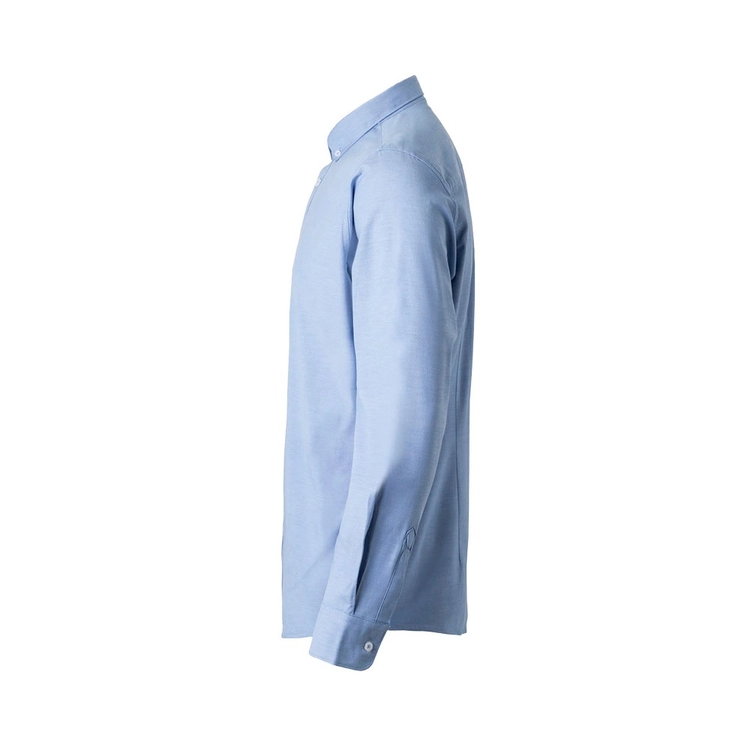 VL PRITHVI MAN. Męska koszula Oxford (180 g/m²) z bawełny (50%), poliestru (45%) i elastanu (5%)