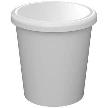 Americano® Piccolo kubek o pojemności 100 ml z pokrywką, biały 22050101