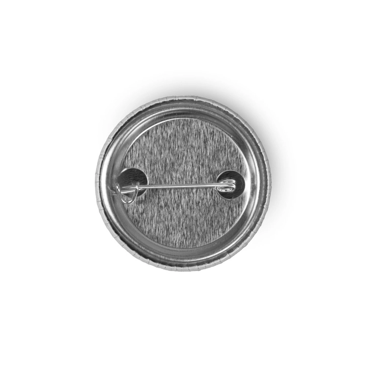 Button P'IN 3. Button P'IN 3. Okrągła przypinka