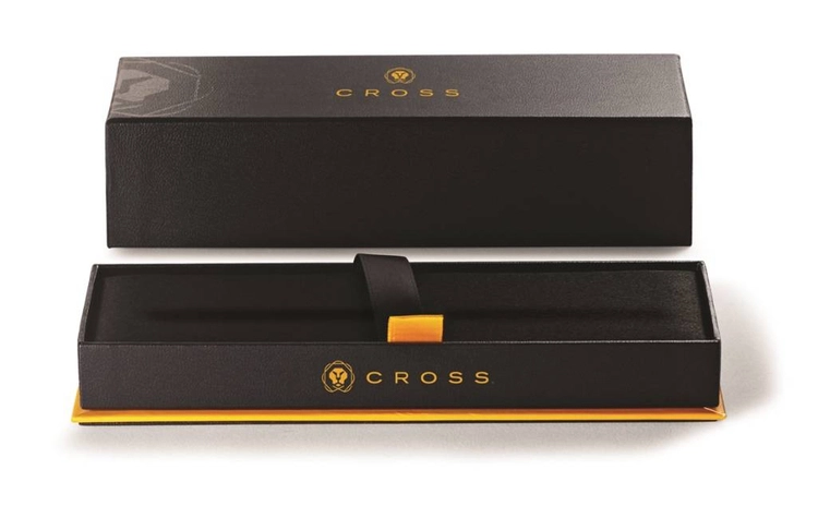 Długopis Cross Bailey czerwony, elementy czarne PVD