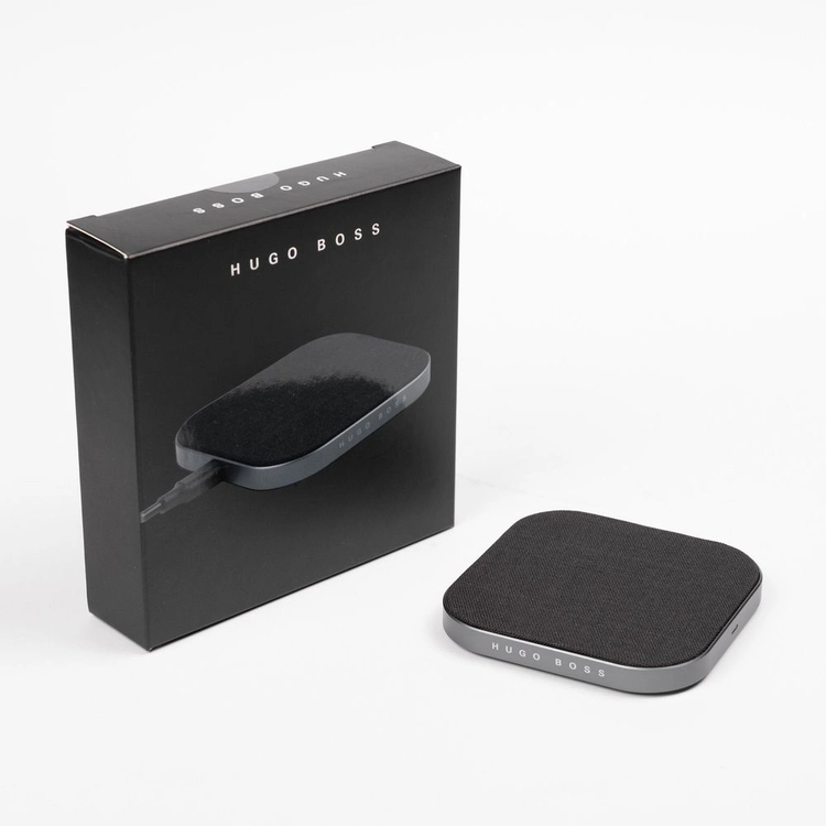 Wireless charger Illusion Dark chrome