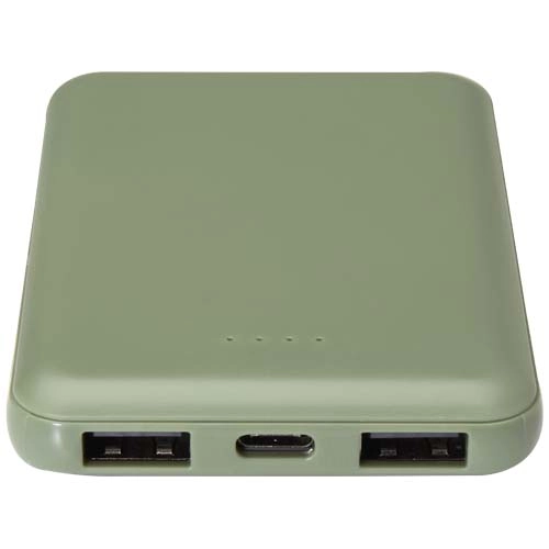 Asama powerbank o pojemności 5000 mAh Type-C z tworzyw sztucznych pochodzących z recyklingu