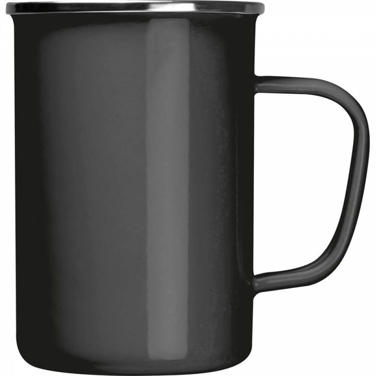 Kubek metalowy emaliowany 550 ml GENE