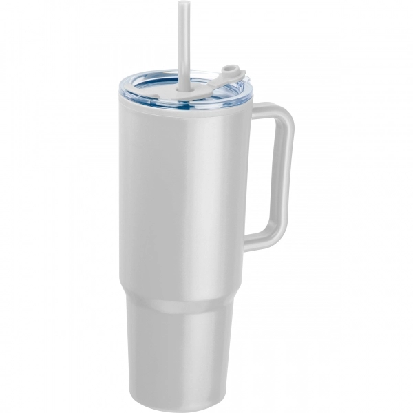 Kubek ze słomką XXL 1200 ml TEODORA