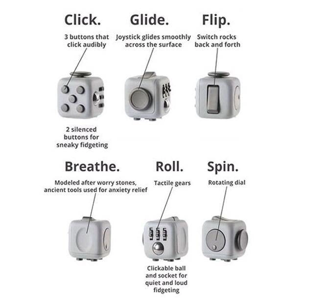 Antystres fidget cube