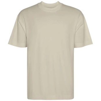 Chow - koszulka unisex z krótkim rękawem, fason oversize, piaskowy r65611h0