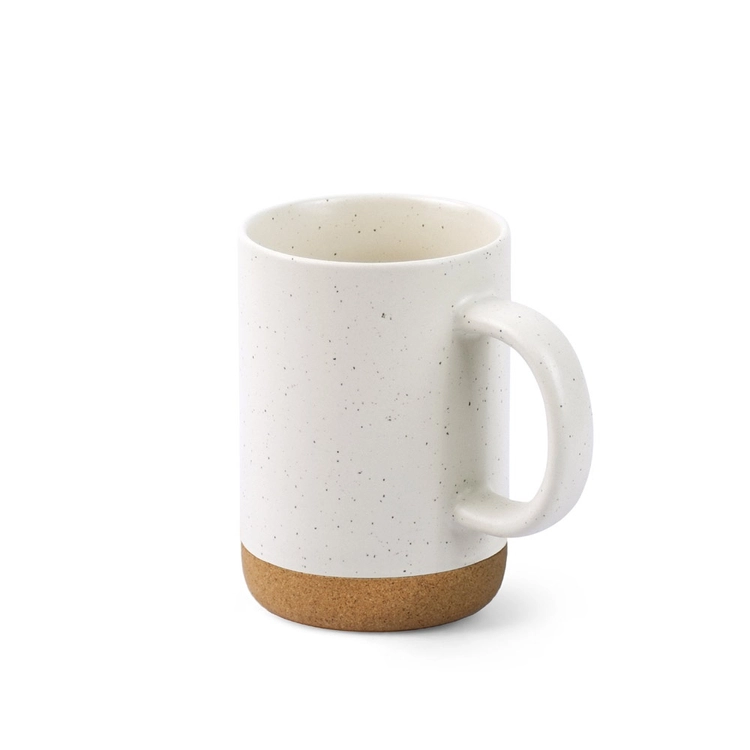 CONSTELLATION CORK. Ceramiczny kubek z podstawką z korka 320 ml