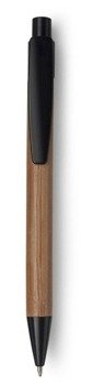 Bambusowy długopis, czarny V1410-03