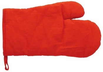 Bawełniana rękawica kuchenna, czerwony V7570-05