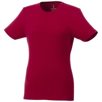 Damski organiczny t-shirt Balfour, czerwony 38025250