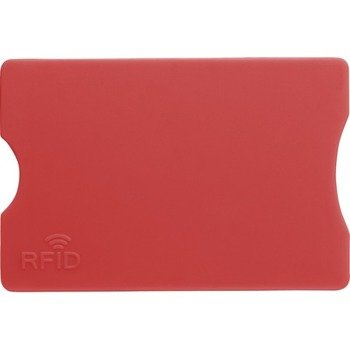 Etui na kartę kredytową, ochrona RFID, czerwony V9878-05