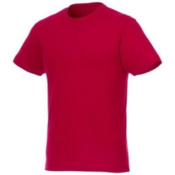 Męski t-shirt Jade z recyklingu, czerwony 37500250