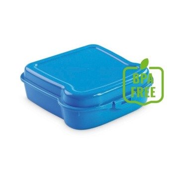 Pudełko śniadaniowe "kanapka" 450 ml, niebieski V9525-11