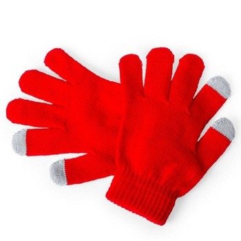 Rękawiczki, rozmiar dziecięcy, czerwony V7155-05