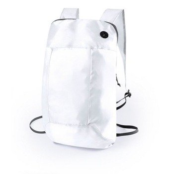 Składany plecak, biały V0506-02