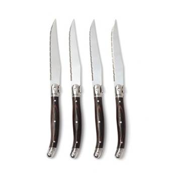 Zestaw noży do mięsa VINGA Gigaro, 4 szt., srebrny VG023-32